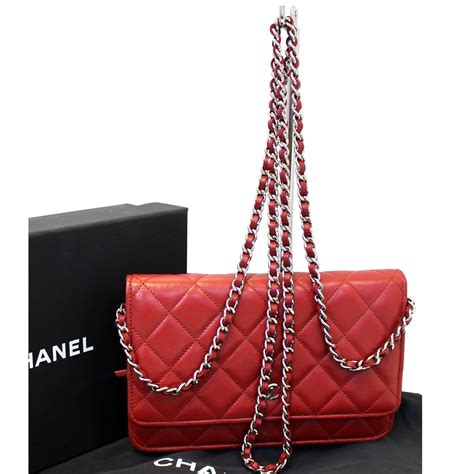 chanel crossbody wallet|Chanel quilted wallet on chain.